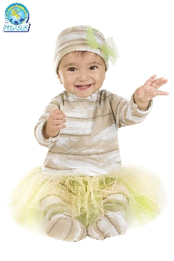 PICCOLA MUMMIA NEONATA DI HALLOWEEN